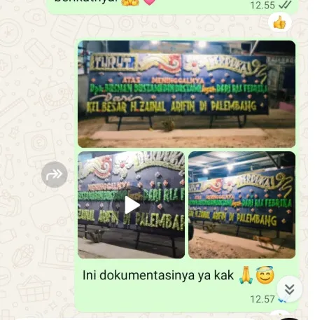Pengiriman Papan Bunga Duka Kunir Butuh