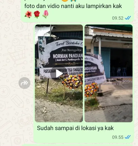 Pengiriman Karangan Bunga Kunir Butuh