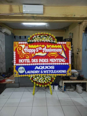 Papan Bunga di Kunir Butuh