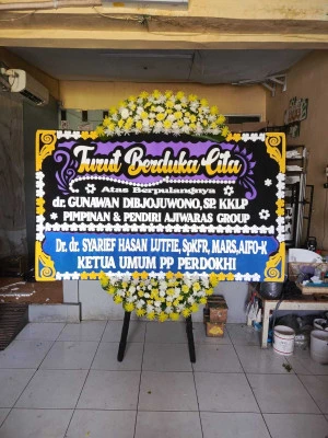 Papan Bunga di Kunir Butuh